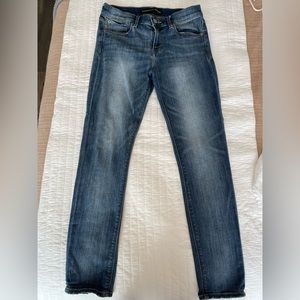 Express Mid Rise Skinny Jeans